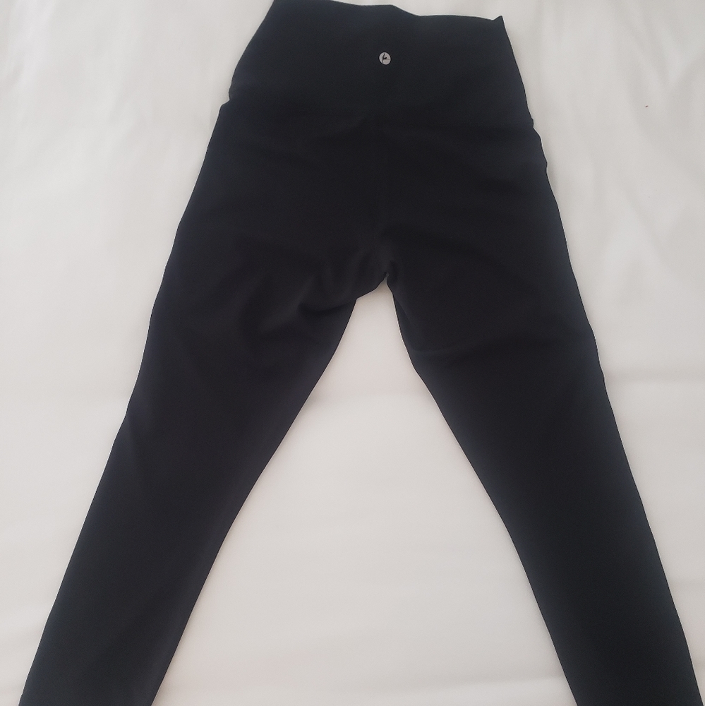 NWOT High Waist 90 degree by reflex 3/4 Yoga Excersize Work out pants S
